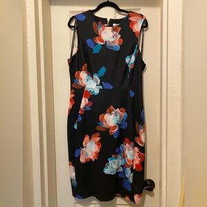 Calvin Klein Sheath Floral Dress - Worn only once